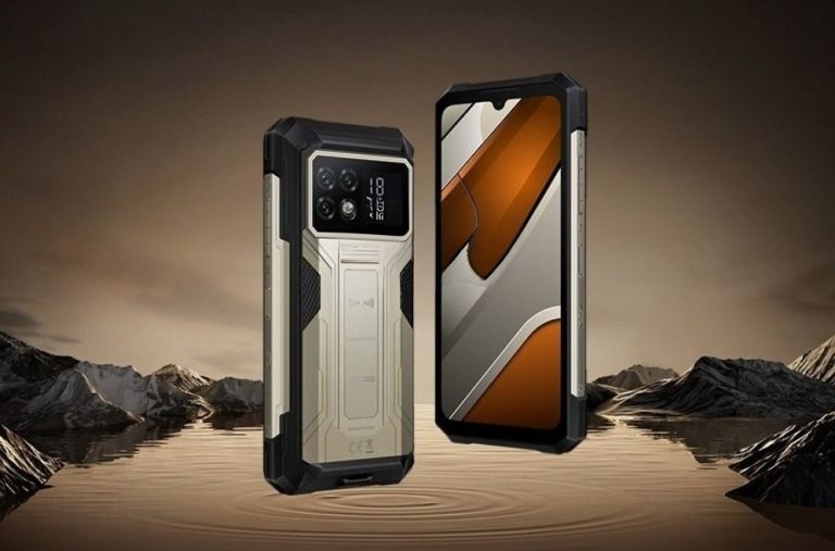 گوشی جانسخت دوجی S200 مکس با چراغ قوه دوگانه، دو نمایشگر و باتری ۲۲۰۰۰ میلیآمپر ساعتی معرفی شد