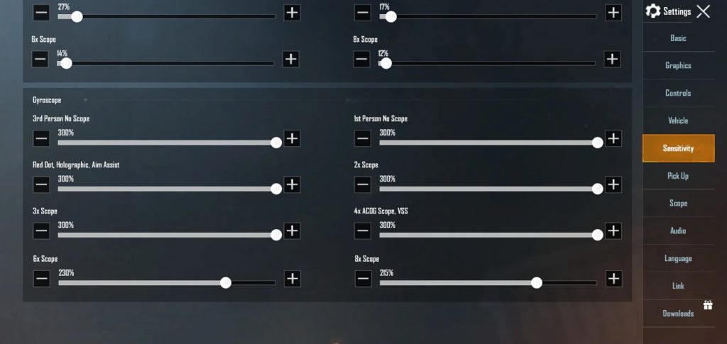 کد سنسیویتی پابجی را کجا وارد کنیم؟
