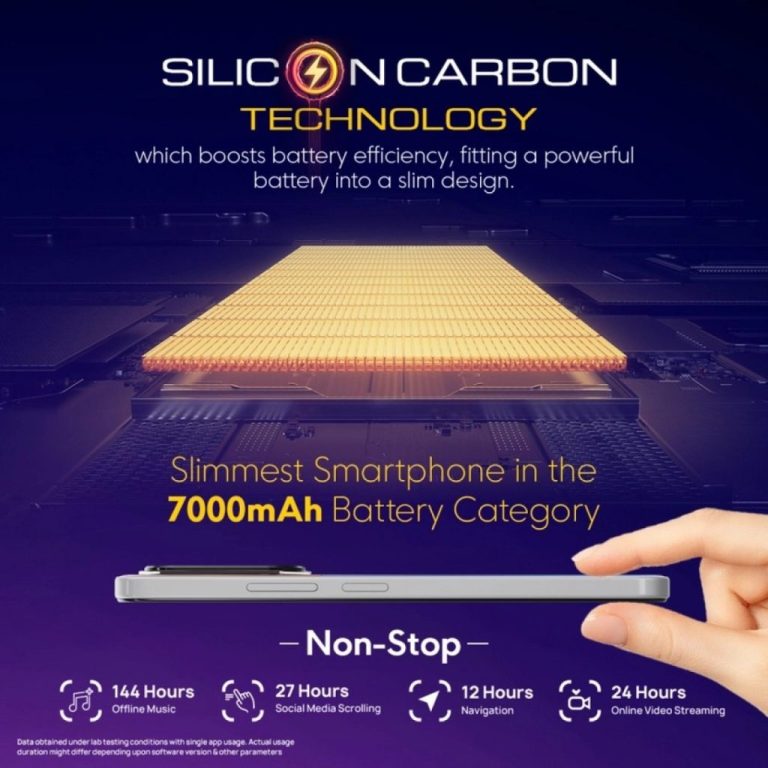 پوکو ام ۷ پلاس با باتری ۷۰۰۰ میلیآمپر ساعتی معرفی شد