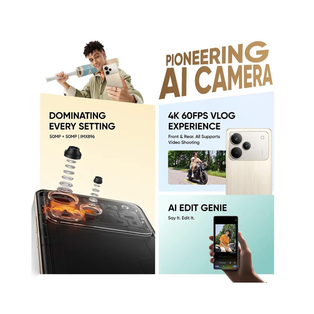 ریلمی پی ۴ و پی ۴ پرو با باتری‌های ۷۰۰۰ میلی‌آمپرساعتی و شارژ ۸۰ واتی معرفی شدند