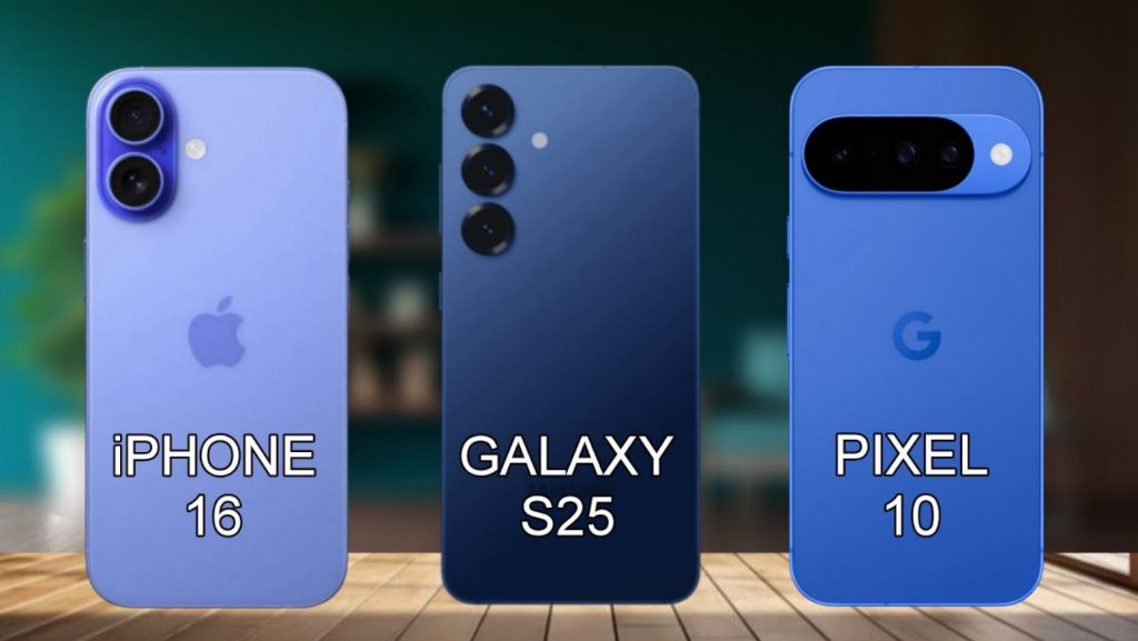 پیکسل ۱۰، گلکسی S25 یا آیفون ۱۶: کدام پرچمدار پایه ۲۰۲۵ را بخریم؟