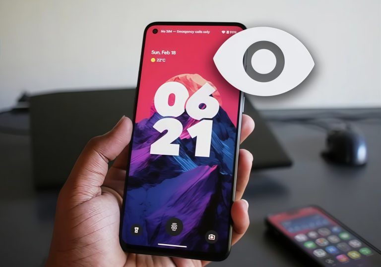 نماد چشم در گوشیهای سامسونگ و اندرویدی به چه معناست؟