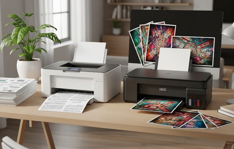 مقایسه پرینترهای لیزری و جوهرافشان؛ کدام گزینه برای شما بهتر است؟