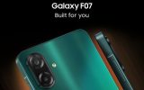 گلکسی F07 سامسونگ سرانجام به دوقلوهای خود، A07 و M07 ملحق شد
