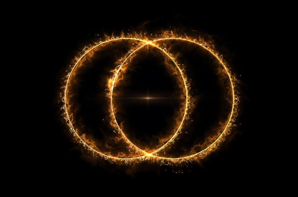 اخترشناسان حلقه‌های نوری پنهانی را در اعماق کیهان کشف کردند!