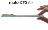 موتورولا موتو ایکس ۷۰ ایر رونمایی شد: ضخامت ۶ میلی‌متر و باتری ۴۸۰۰ میلی‌آمپر ساعتی