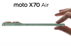 موتورولا موتو ایکس ۷۰ ایر رونمایی شد: ضخامت ۶ میلی‌متر و باتری ۴۸۰۰ میلی‌آمپر ساعتی