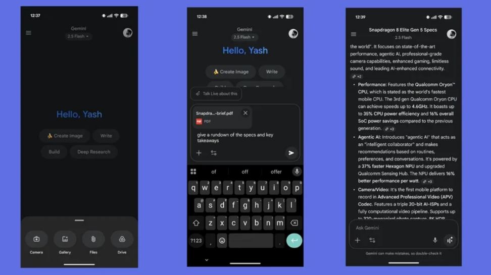 ۵ استفاده مفید از هوش مصنوعی جمینای گوگل در گوشی!