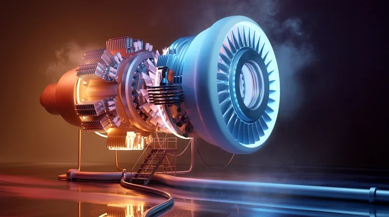 این موتور جت هیچ سوختی مصرف نمی‌کند، فقط مایکروویو و هوا!