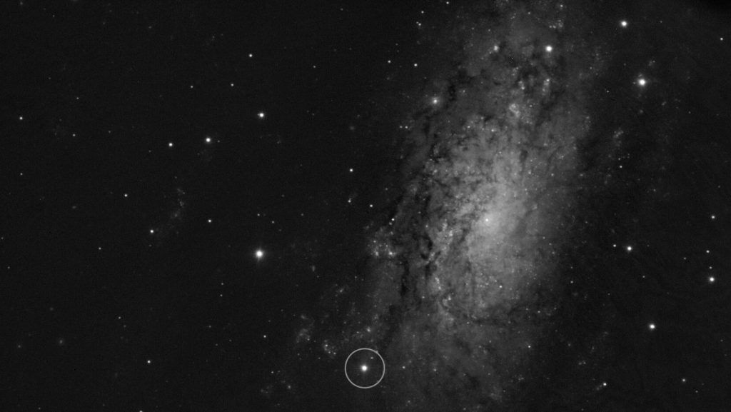 ثبت اولین لحظات انفجار نهایی یک ستاره با جزئیاتی خیره‌کننده