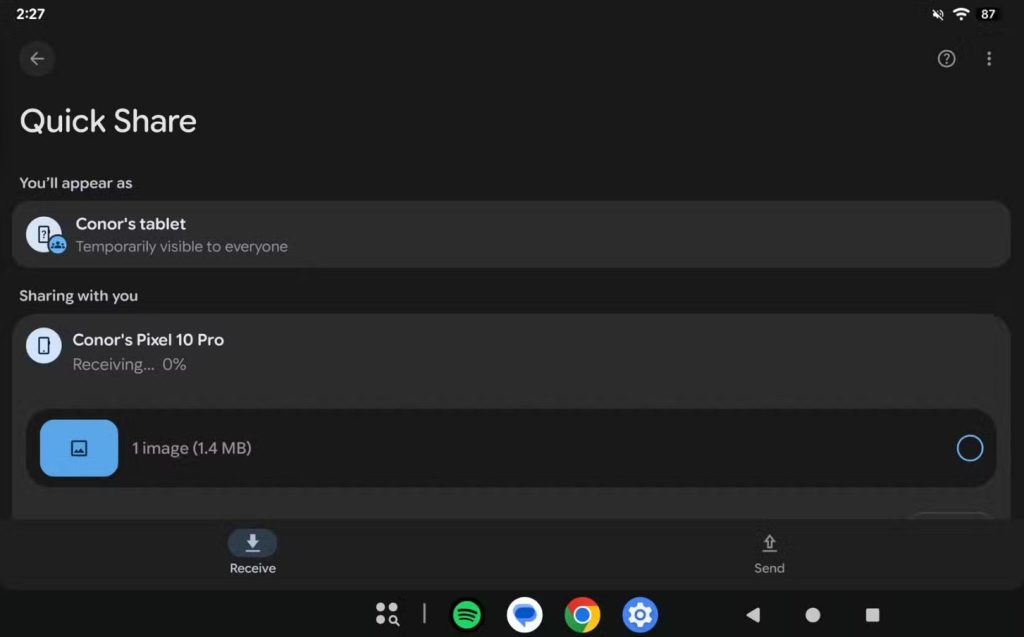 چگونه از قابلیت Quick Share (اشتراک‌گذاری سریع) در اندروید استفاده کنیم؟