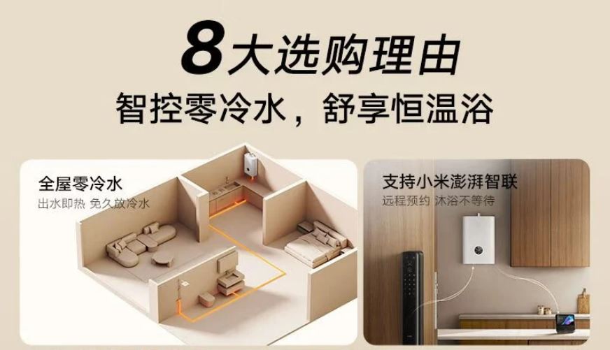 شیائومی یک آبگرمکن گازی هوشمند جدید را معرفی کرد