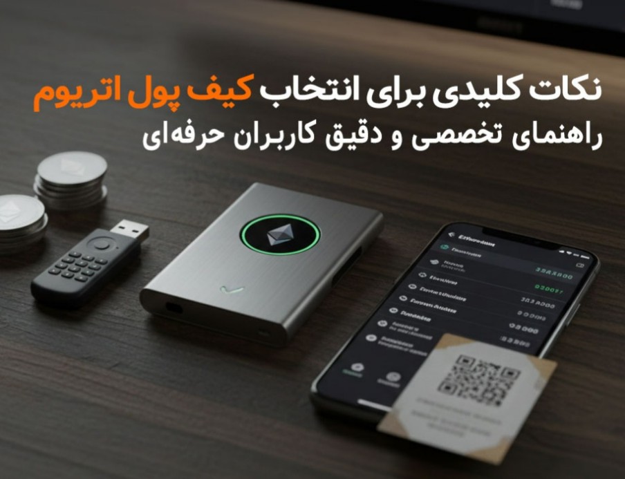 نکات کلیدی برای انتخاب کیف پول اتریوم