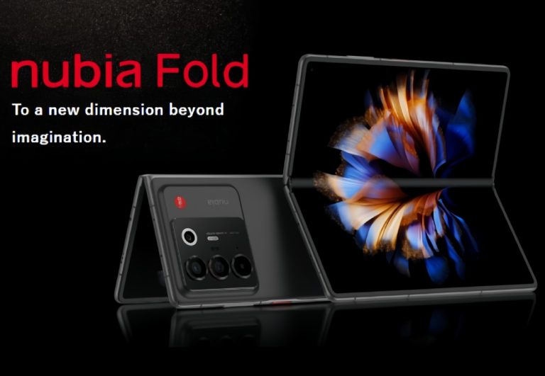 گوشی تاشو نوبیا فولد با تراشه اسنپدراگون ۸ الیت رسماً معرفی شد