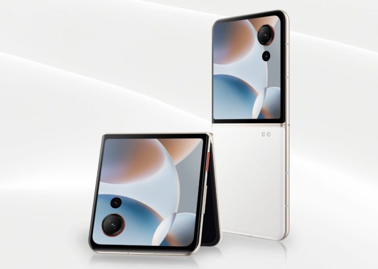 نوبیا فلیپ ۳ با نمایشگر ۴ اینچی دایمنسیتی 7400X رونمایی شد