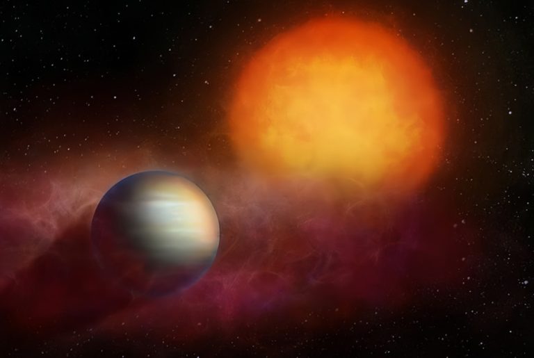 برای اولین بار: تلسکوپ جیمز وب سیاره‌ای را در حال از دست دادن اتمسفرش مشاهده می‌کند!