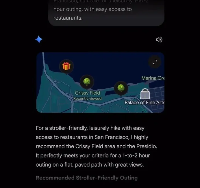 جمینای اکنون پاسخهایی بهبودیافته از گوگل مپ ارائه میدهد!