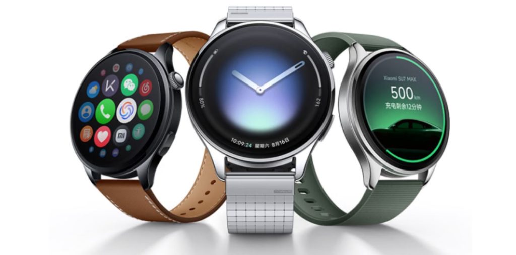 ساعت هوشمند شیائومی واچ ۵ و هدفون بی‌سیم شیائومی بادز ۶ معرفی شند