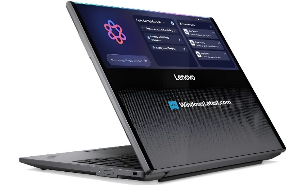 جهش جدید لنوو؛ افزایش اندازه نمایشگر لپتاپ از ۱۳.۳ به ۱۶ اینچ با مکانیزم رول رو به بیرون!