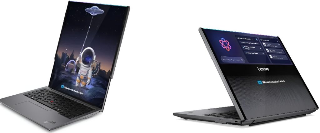 جهش جدید لنوو؛ افزایش اندازه نمایشگر لپتاپ از ۱۳.۳ به ۱۶ اینچ با مکانیزم رول رو به بیرون!