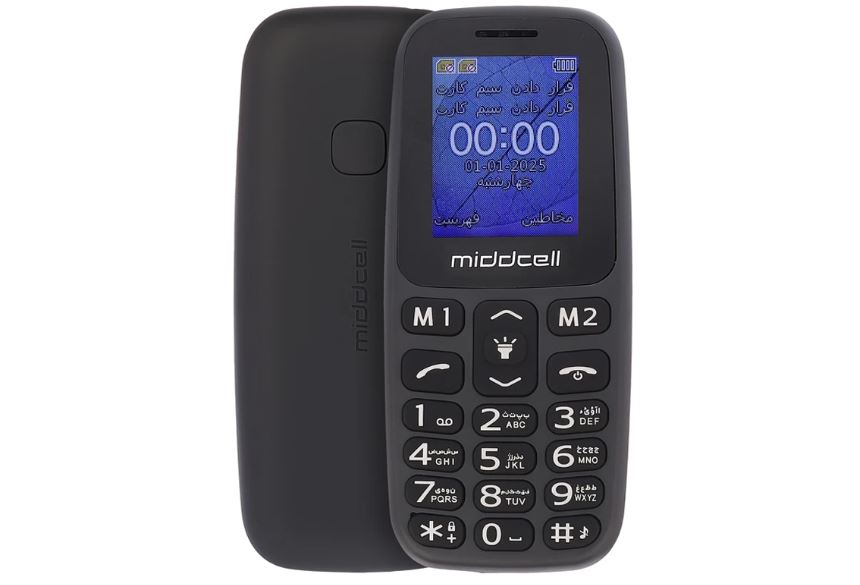 قیمت گوشی M107 میدسل | Middcell M107