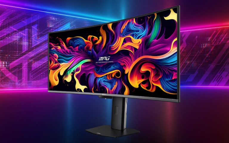 ام‌اس‌آی از یک مانیتور گیمینگ با پنل نسل پنجم سامسونگ QD-OLED رونمایی کرد