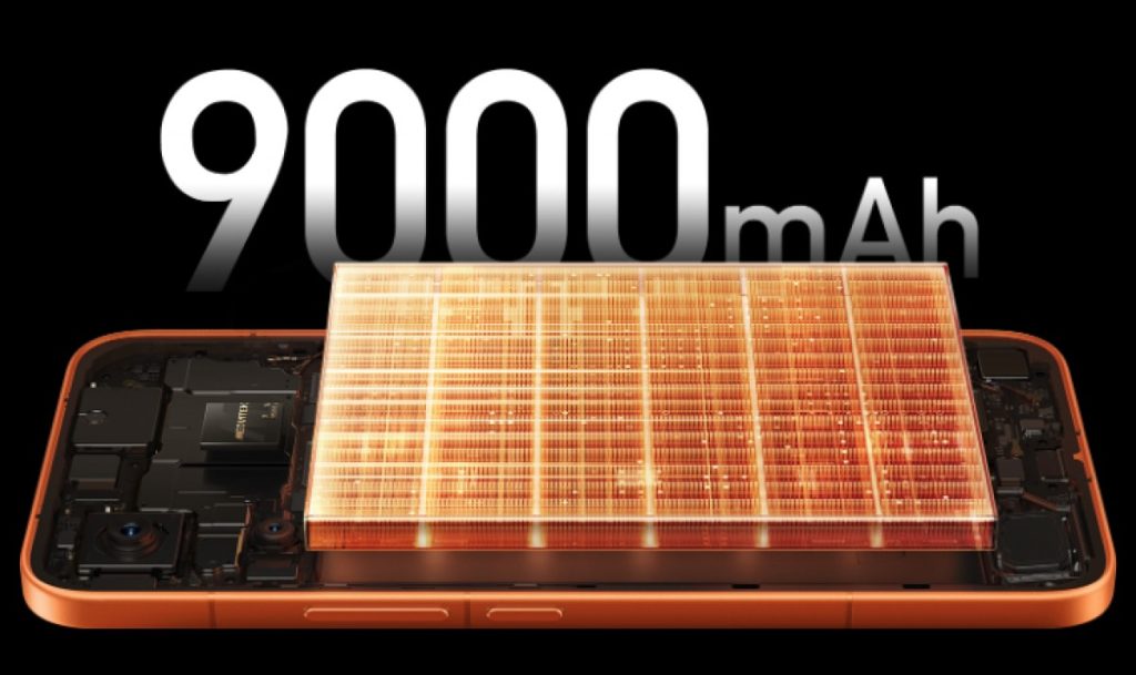 ردمی توربو ۵ مکس با باتری ۹۰۰۰ میلی‌آمپرساعتی و تراشه دایمنسیتی 9500s معرفی شد