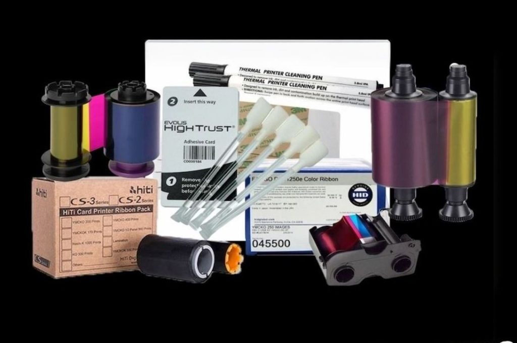 معرفی مواد مصرفی پرینتر کارت PVC