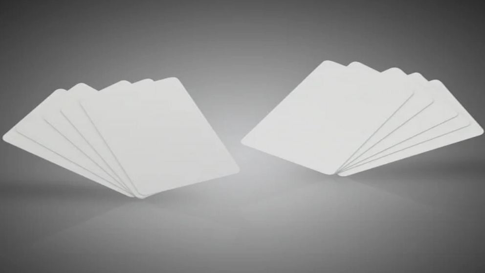 کارت پی‌وی‌سی خام