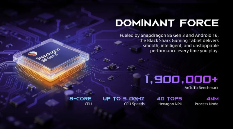 تبلت گیمینگ بلک شارک شیائومی در سطح جهانی فهرست شد