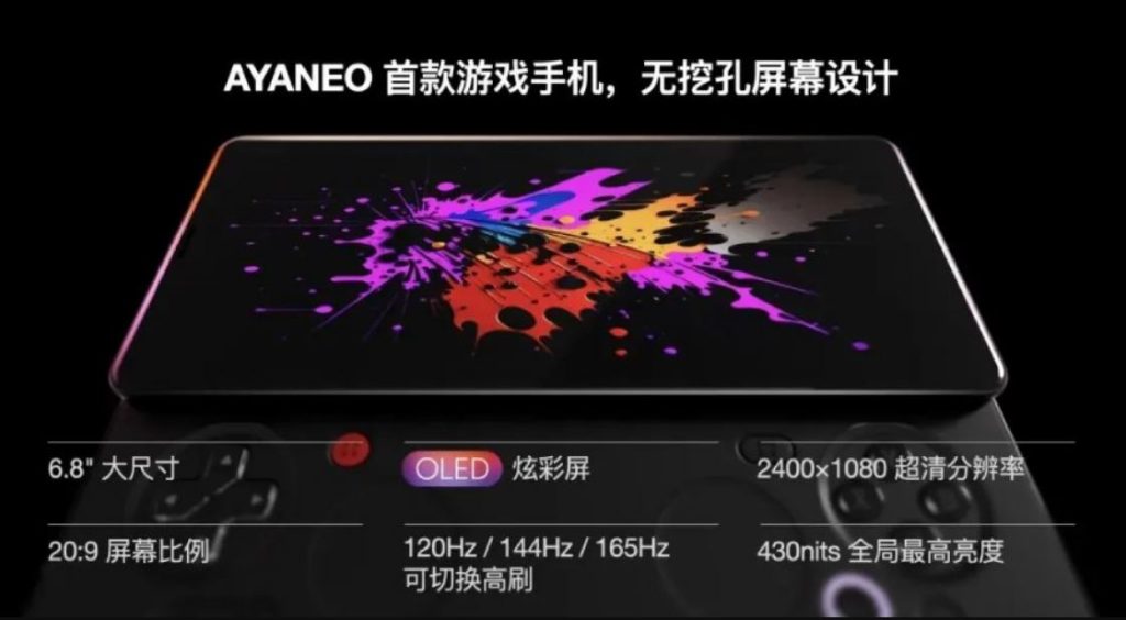 آیا‌نئو تایید کرد: پاکت پلی با نمایشگر ۱۶۵ هرتزی، موتور لرزشی محور ایکس و پورت USB-C 3.2 عرضه می‌شود