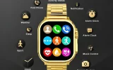 قیمت ساعت هوشمند P9 Ultra Max Gold
