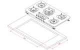 قیمت اجاق گاز کن IG 8507