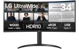قیمت مانیتور ال جی 34 اینچ مدل 34WR55QK