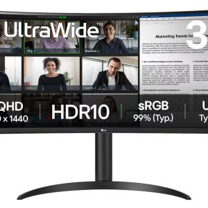قیمت مانیتور ال جی 34 اینچ مدل 34WR55QK