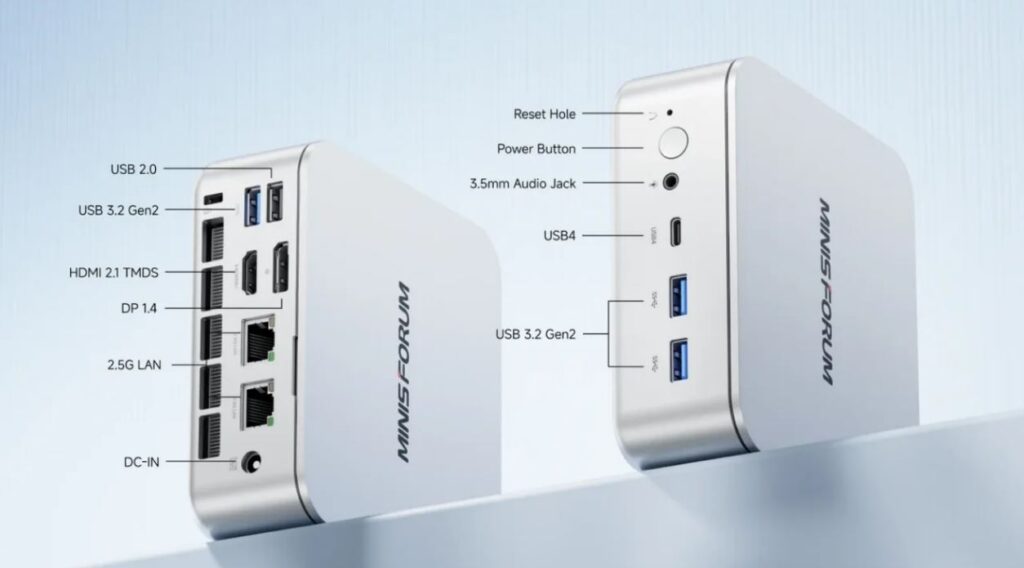 مینیزفوروم کامپیوتر کوچک M2 را با پردازنده Core Ultra 7 356H و رم ۱۲۸ گیگابایتی معرفی کرد