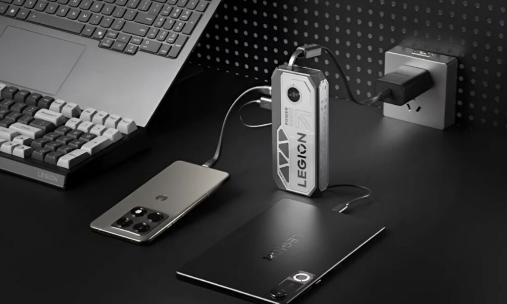 لنوو پاوربانک جدید خود با کابل USB-C داخلی و نمایشگر هوشمند را معرفی کرد