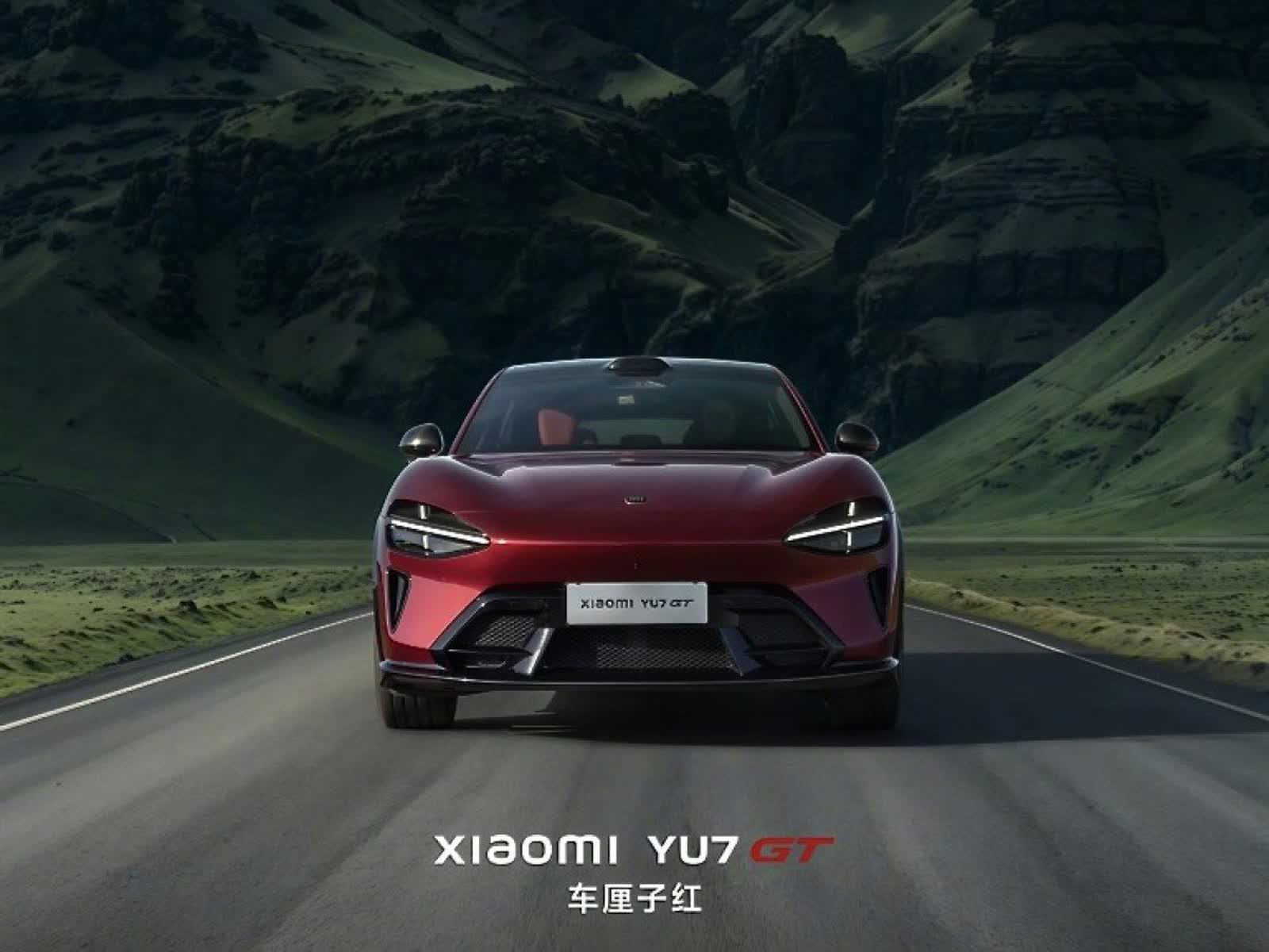 شیائومی از «YU7 GT قرمز زرشکی» پیش از عرضه رسمی رونمایی کرد
