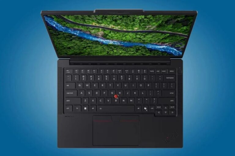 لنوو لپ‌تاپ ThinkPad P14s Gen 7 را با ۹۶ گیگابایت رم و دو گزینه نمایشگر IPS و اولد معرفی کرد