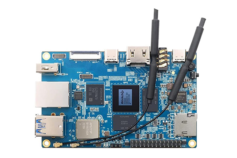 قیمت مینی کیس 5B اورنج پای - RK3588S Mali-G610 MP4 4GB 32GB