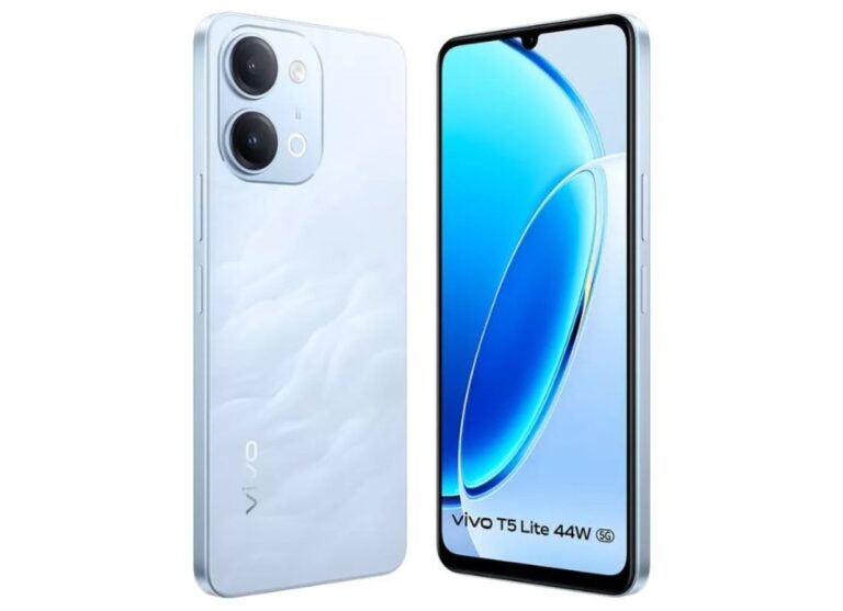 ویوو T5 لایت با تراشه دایمنسیتی ۶۳۰۰ و باتری ۶۵۰۰ میلیآمپرساعتی معرفی شد