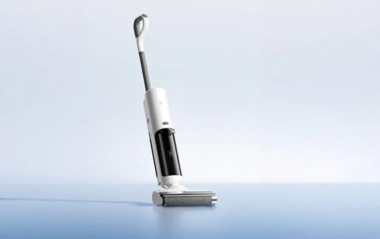 شیائومی از جارو برقی شارژی Mijia Wireless Floor Cleaner 5C رونمایی کرد