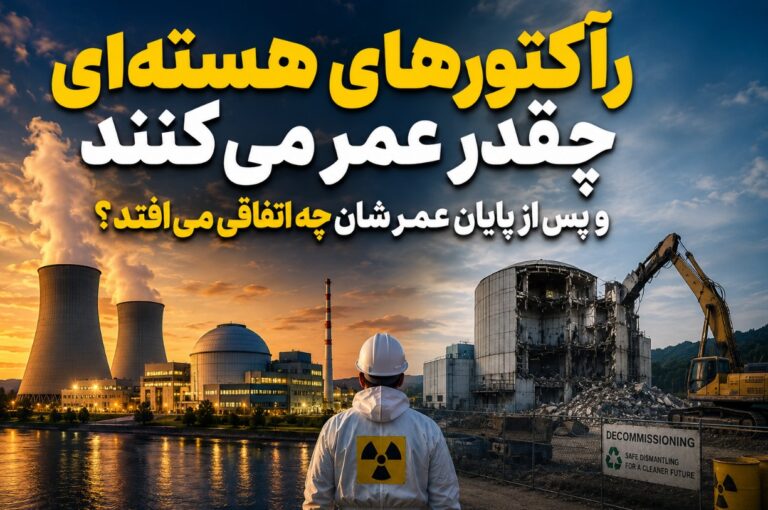 رآکتورهای هسته‌ای چقدر عمر می‌کنند و پس از پایان عمرشان چه اتفاقی می‌افتد؟