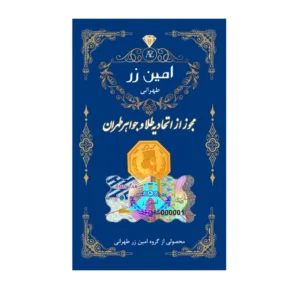 قیمت سکه گرمی طلا 18 عیار امین زر مدل amz-0.6