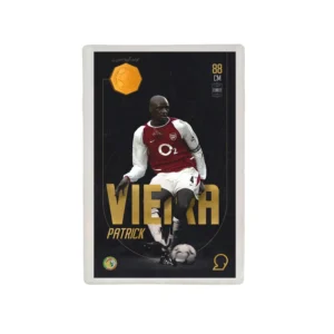 قیمت طلا گرمی 18 عیار سوت مدل Patrick Vieira طرح کارت فوتبالی 2025 کد SO10091