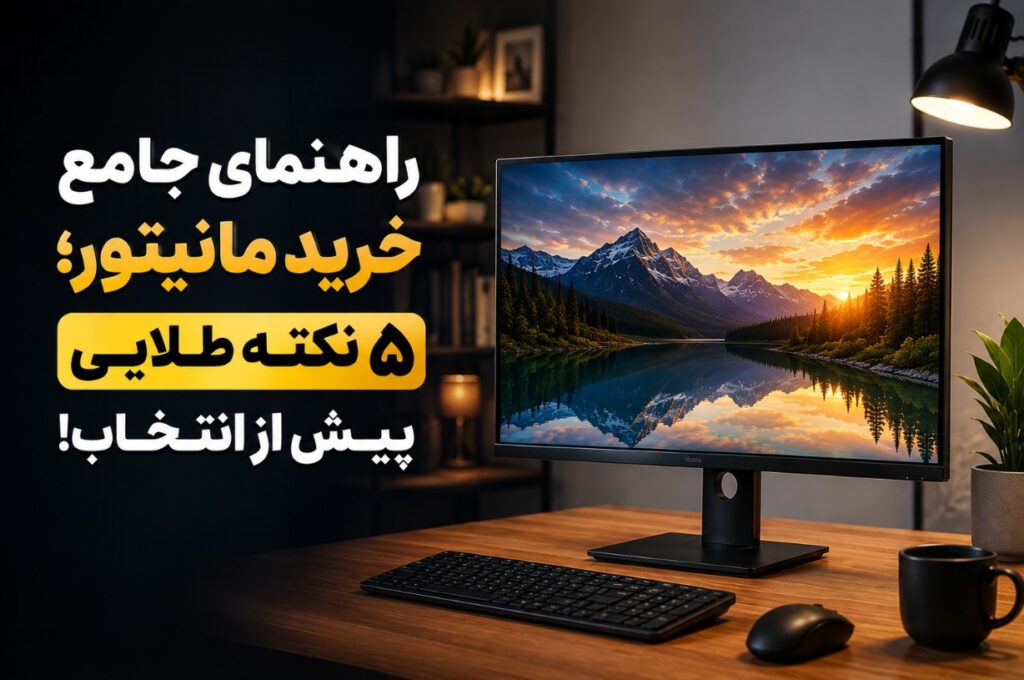 راهنمای جامع خرید مانیتور؛ ۵ نکته طلایی پیش از انتخاب!
