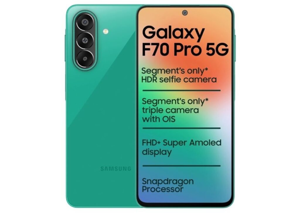 گلکسی F70 پرو سامسونگ رسماً معرفی شد