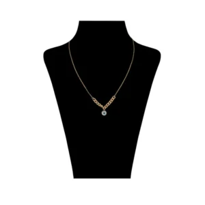 قیمت گردنبند طلا 18 عیار زنانه مایا ماهک مدل MM1538 طرح چشم نظر و کارتیه