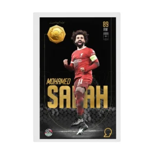 قیمت طلا گرمی 18 عیار سوت مدل SALAH طرح کارت فوتبالی 2025 کد SO10105