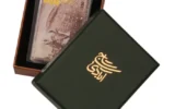 قیمت شمش طلا پارسیان 18 عیار گالری تاج آبادی مدل همای سعادت T-0.350